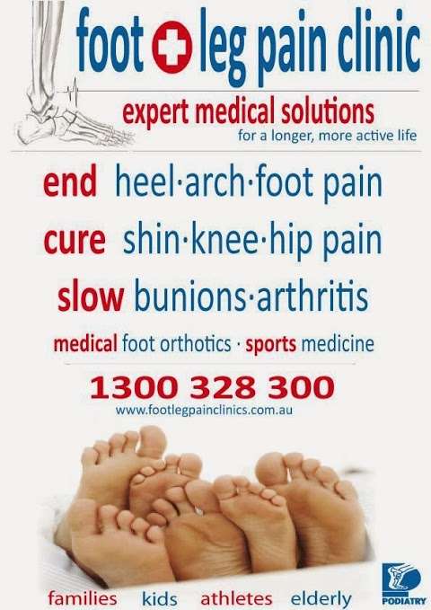 Photo: Foot + Leg Pain Clinics
